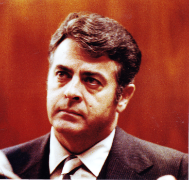 Jim Golden, Washington, D.C., circa mid-1970s. As a highly placed U.S. Justice Department official, Golden joined Fred Goerner in the newsman's unsuccessful search for the elusive, top-secret files that would finally break open the Earhart case. During his amazing career, Golden led Vice President Richard M. Nixon's Secret Service detail and directed the personal security of Howard Hughes in Las Vegas.